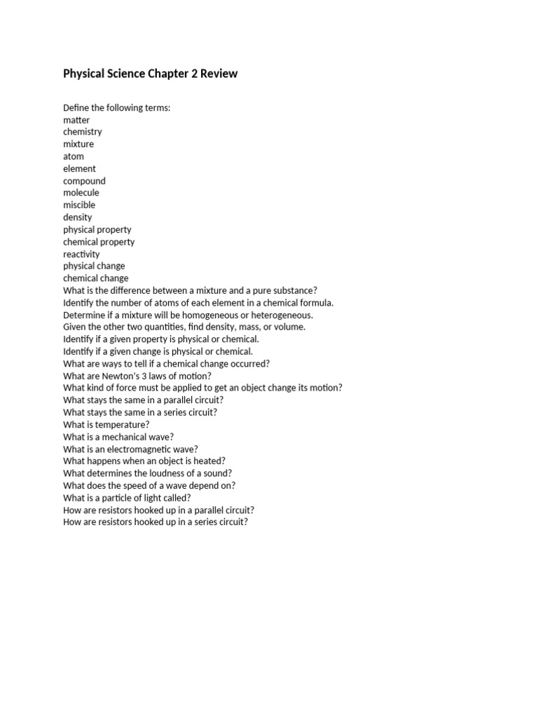 Chapter+2+Review | PDF