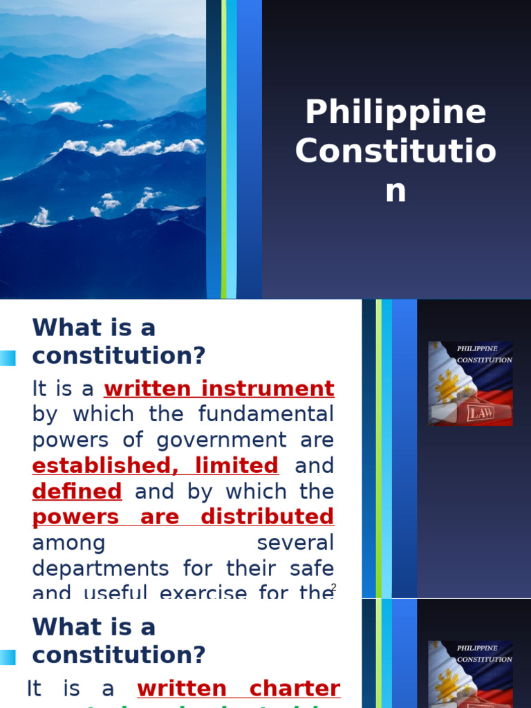 Philippine Constitution From Cerebro | PDF | Citizenship | Naturalization