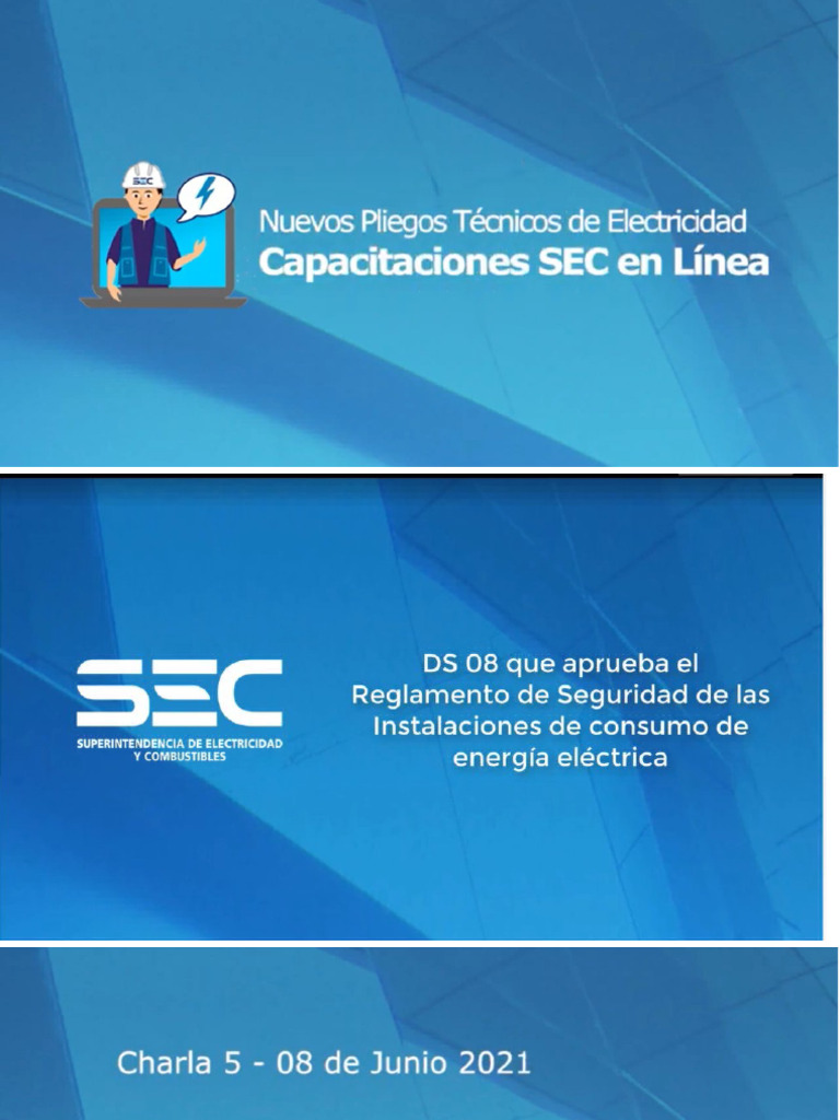 176 SEC. Nueva Normativa. Charla 5 | PDF