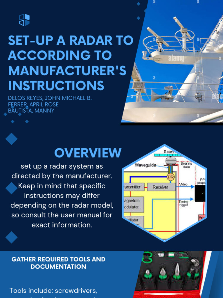 How to Set Up a Radar System | PDF
