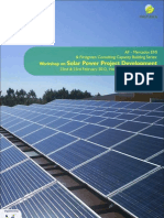 Workshop on Solar Power Development Feb14