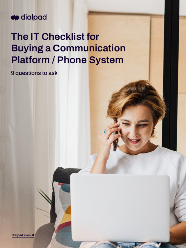 The IT Checklist for Buying a Communication Platform or Phone System ...