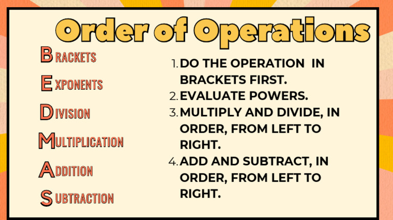 Understanding Order of Operations | PDF