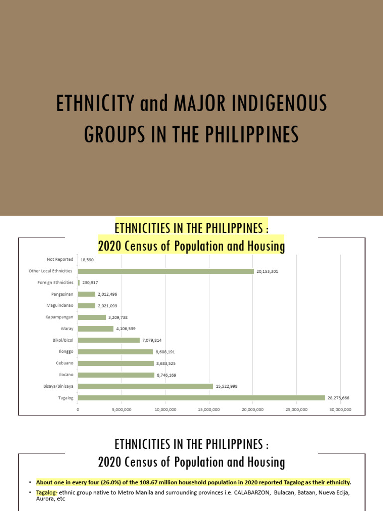 Ethnic Groups in the Philippines 2020 | PDF | Mindanao | Philippines
