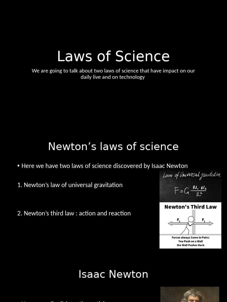 Newton's Laws and Their Daily Impact | PDF