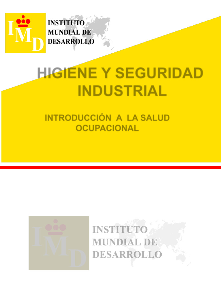 Seguridad e Higiene Industrial SISO | PDF | Seguridad y salud ...