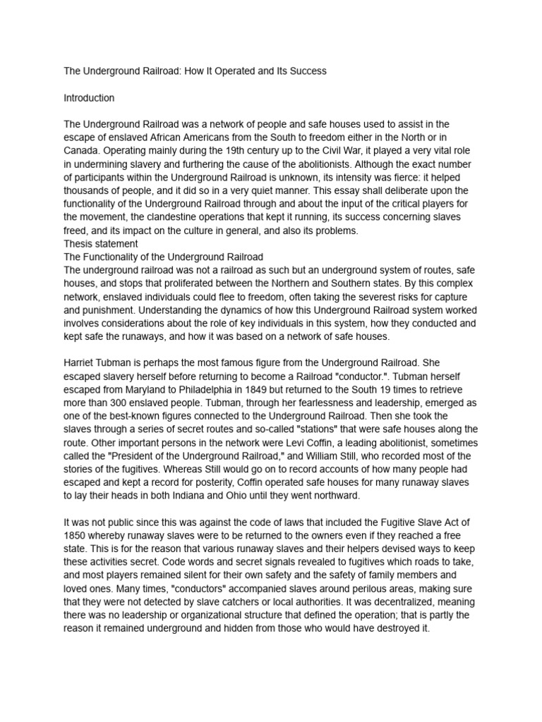 Gaggle pdf underground railroad fugitive slaves in the united states
