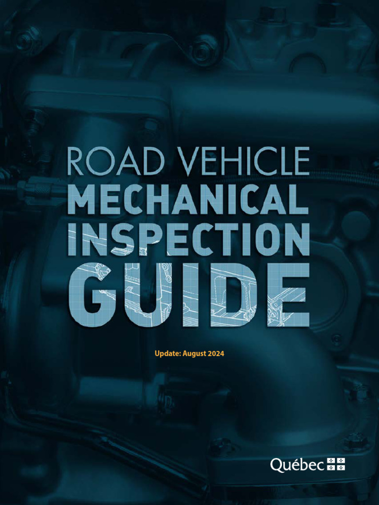 Québec Vehicle Mechanical Inspection Guide | PDF | Headlamp | Semi ...