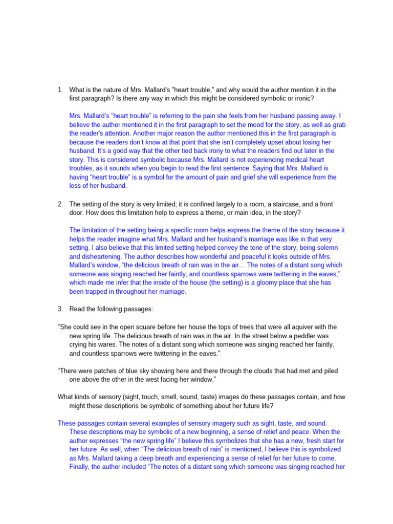 Lit reading response 1 | PDF