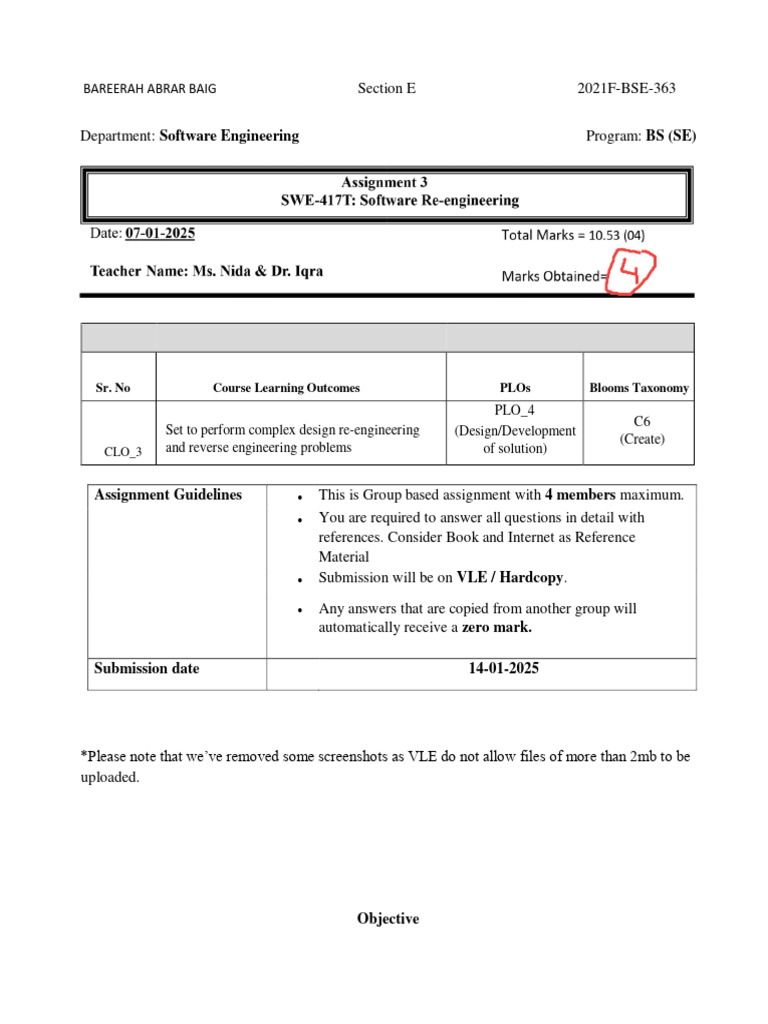Ass 3 - Best (1) | PDF | Information Technology Management | Statistics