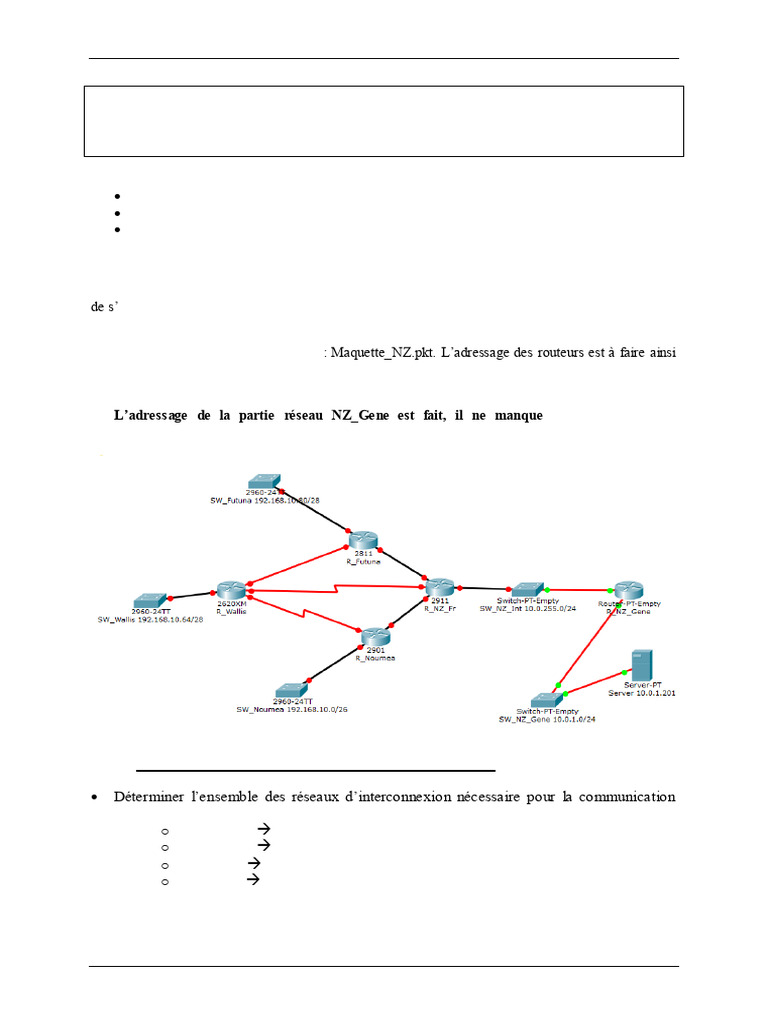 Comparaison des routages RIPv2 et OSPF | PDF | Routage | Adresse IP