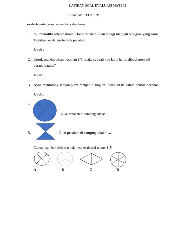 Modul Ajar Pecahan Pdf