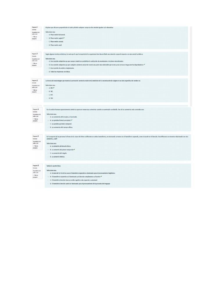 Test Tema 3 Test Temas Organizadores Visuales | PDF