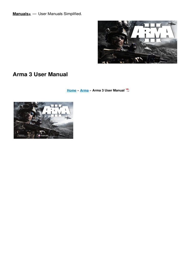 Arma 3 Manual | PDF | License | Graphics Processing Unit