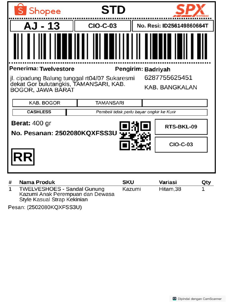 Get Return Label-1738979439111 | PDF