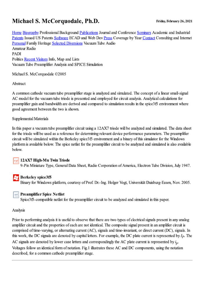Analisis Con Spice - Válvulas - PDF (SHARED) | PDF