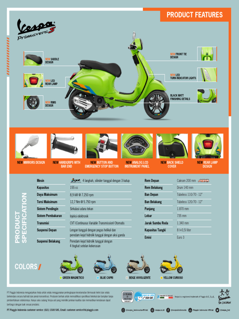 Vespa Zubehr Katalog 2023 Pdf