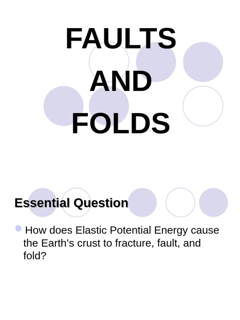 Faults And Folds Pdf Fault Geology Solid Mechanics