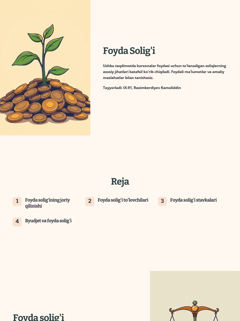 Foyda Soligi | PDF