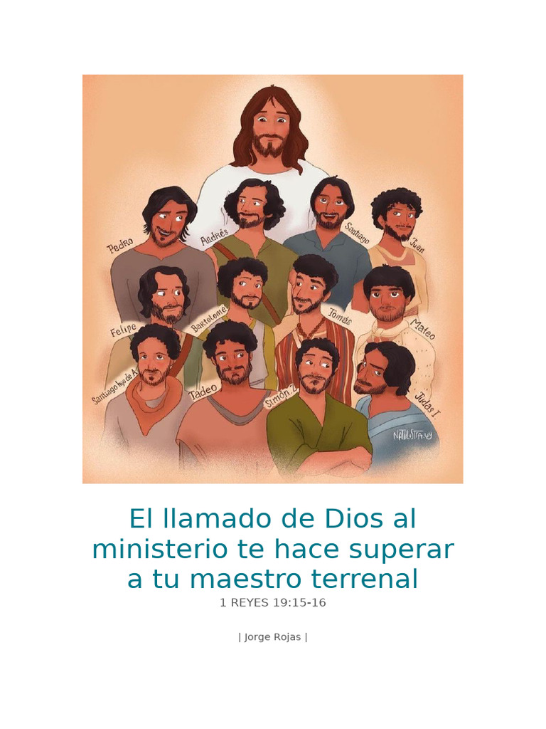 El Llamado de Dios Al Ministerio Te Hace Superar A Tu Maestro Terrenal ...