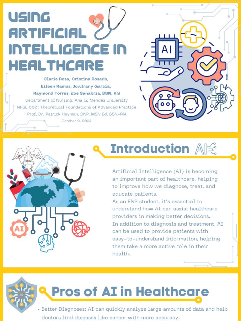Artificial Intelligence (AI) in Healthcare | PDF | Back Pain ...