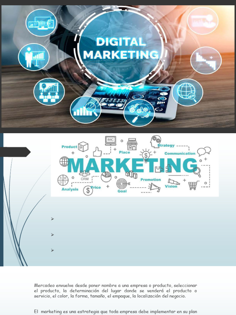 Marketing Digital Clase 1 | PDF | Marketing | Producto (Negocio)