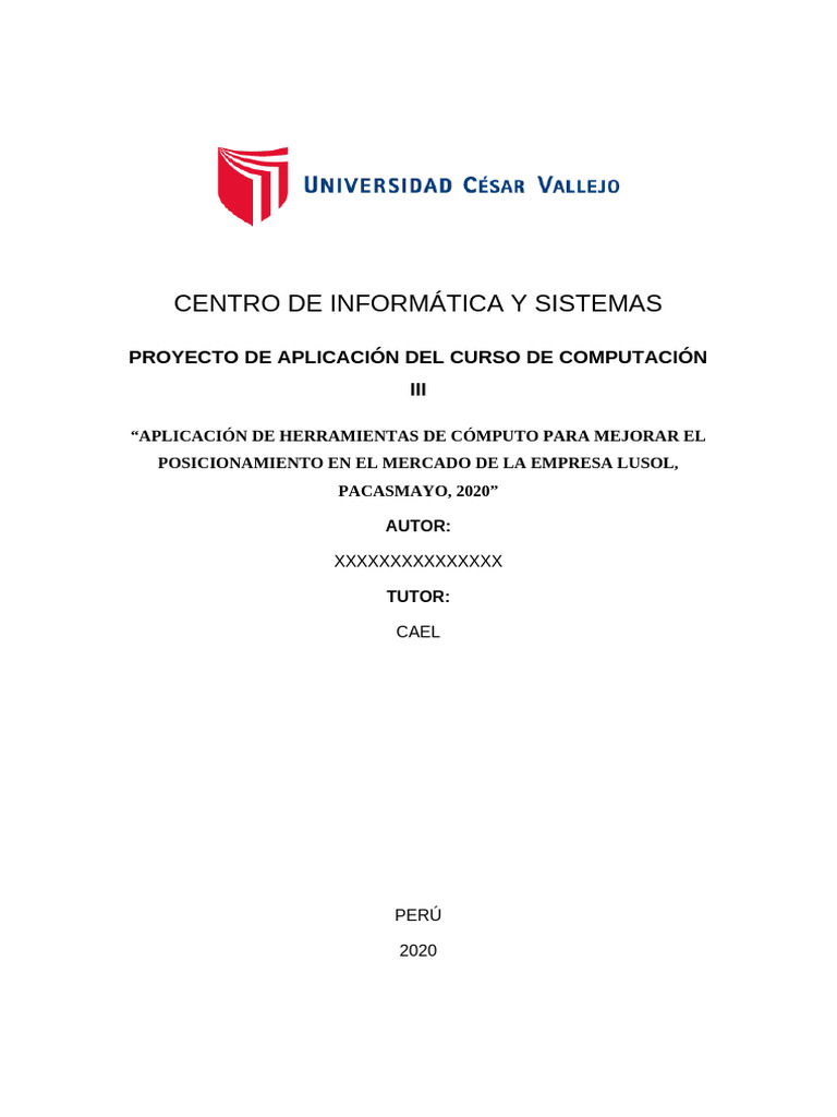 PROYECTO Final C3 | PDF | Business | Software