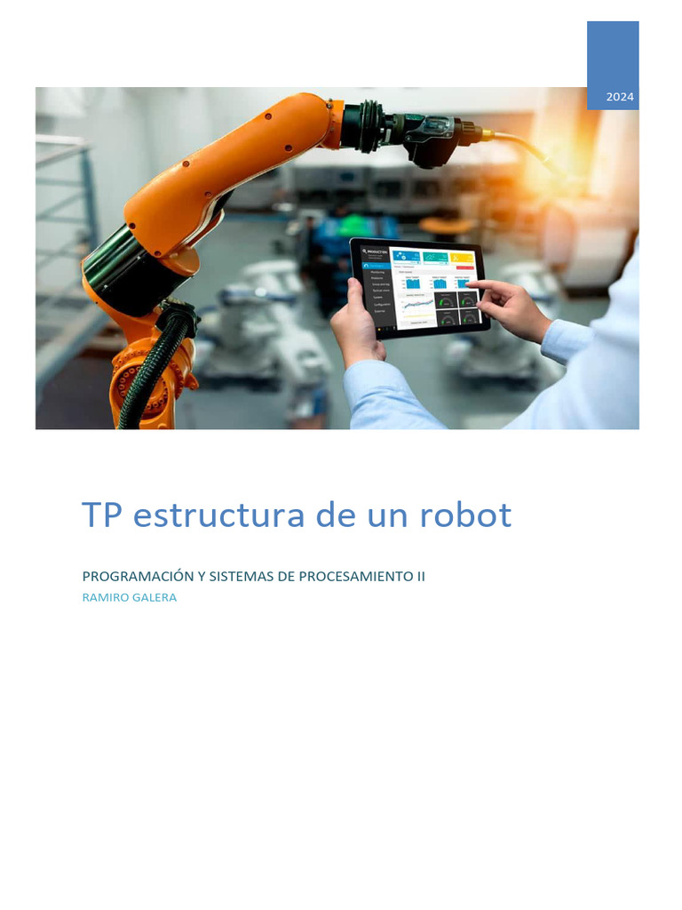 Estructura y Funciones de Robots Industriales | PDF | Robot | Robótica