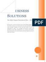 3J Business Solutions - Campus Recruitment Drive