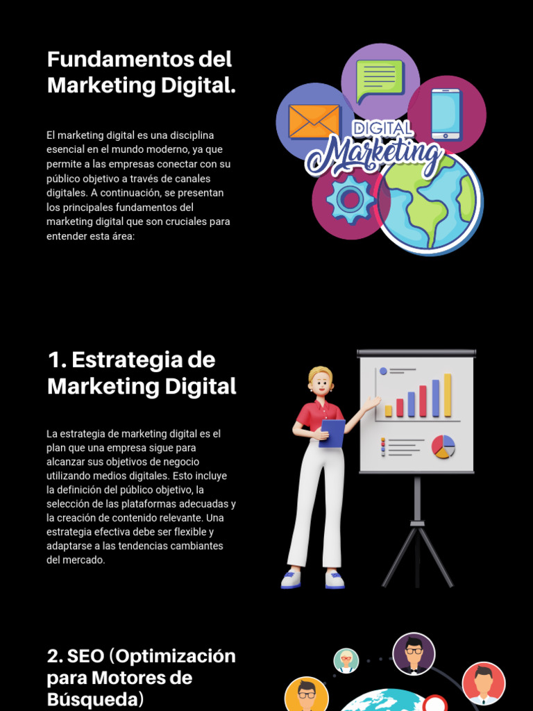 Fundamentos Clave del Marketing Digital | PDF | Publicidad digital ...