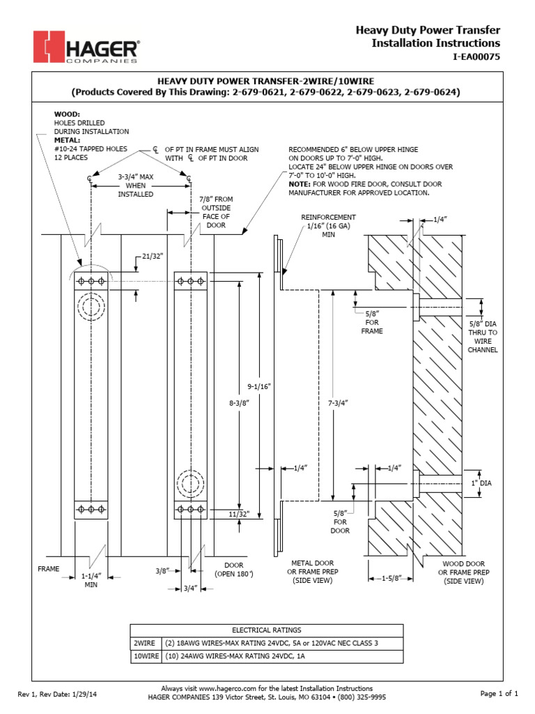 Heavy Duty Power Transfer Installation Guide | PDF | Building ...
