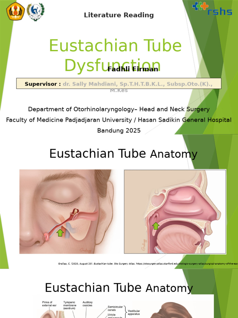 Eustachian Tube Dysfunction Overview | PDF | Diseases And Disorders ...