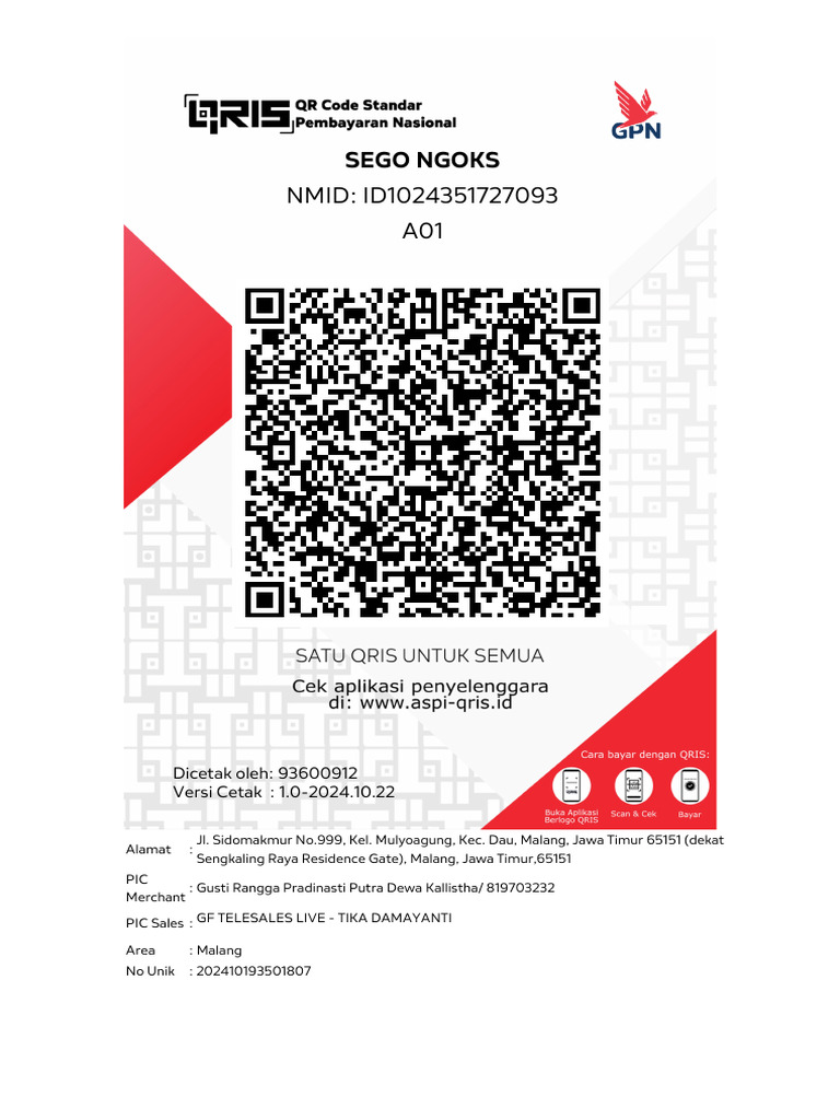 qris_sticker pembayaran QR GPN OVO | PDF