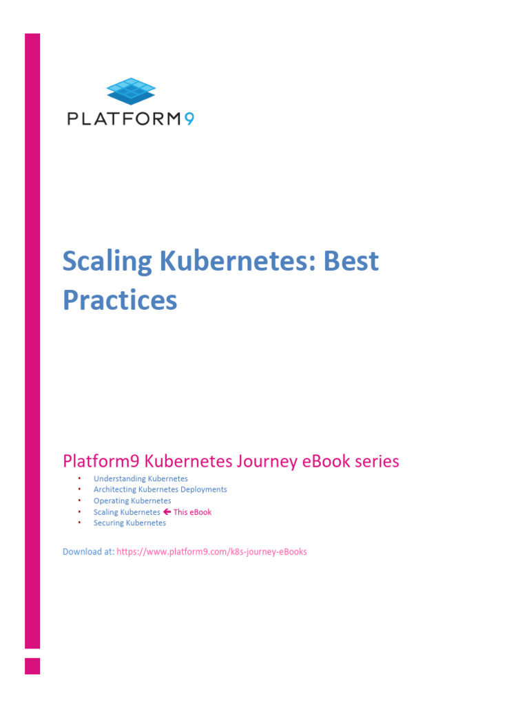 Scaling Best Practices PDF Computer Cluster Computer