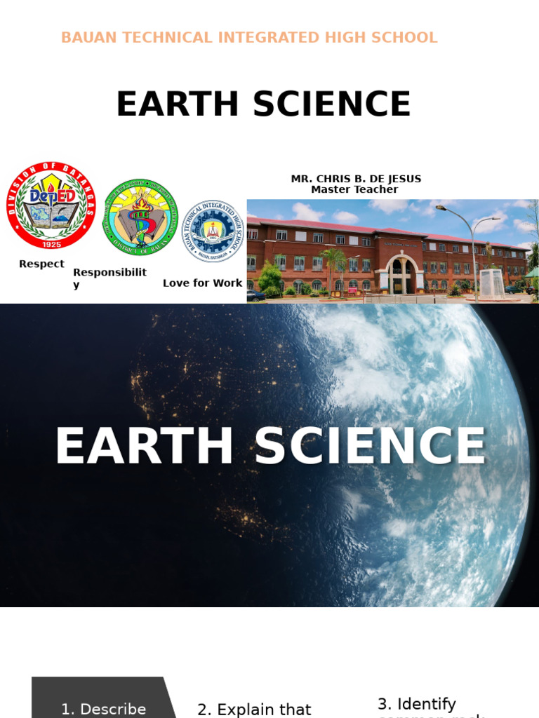 Earth Science | PDF | Magma | Rock (Geology)