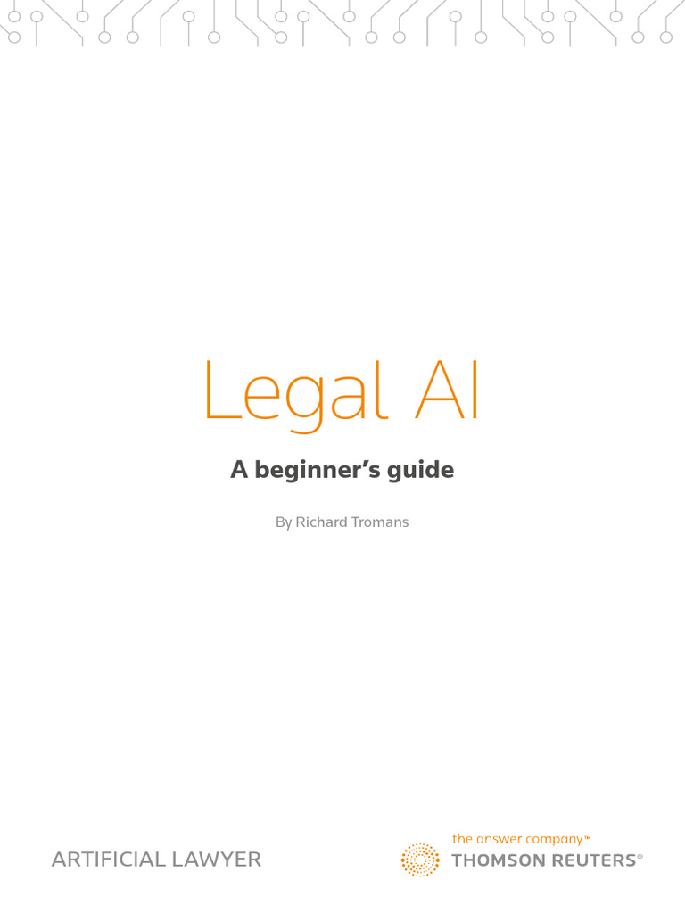 Legal AI: A Beginner's Overview | PDF | Artificial Intelligence ...