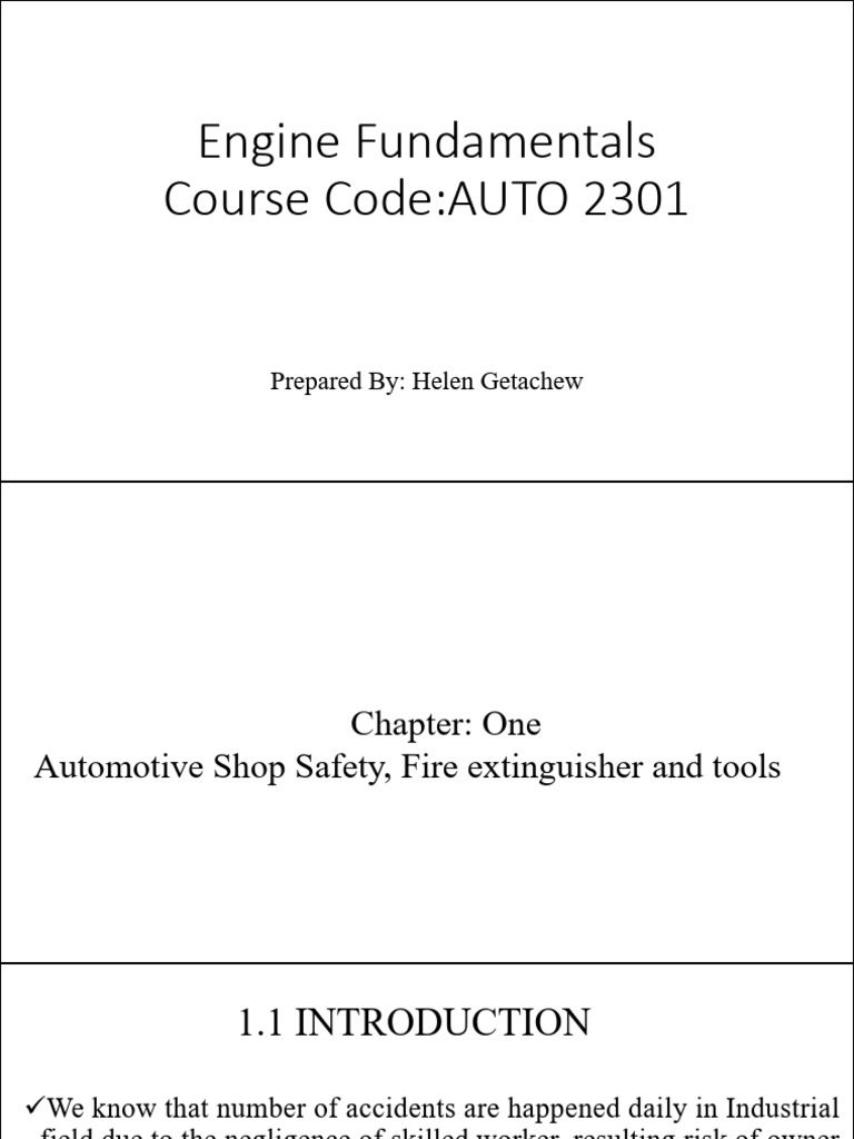 Engine Fundamentals Pptx Ch 1 Pdf Nut Hardware Screw