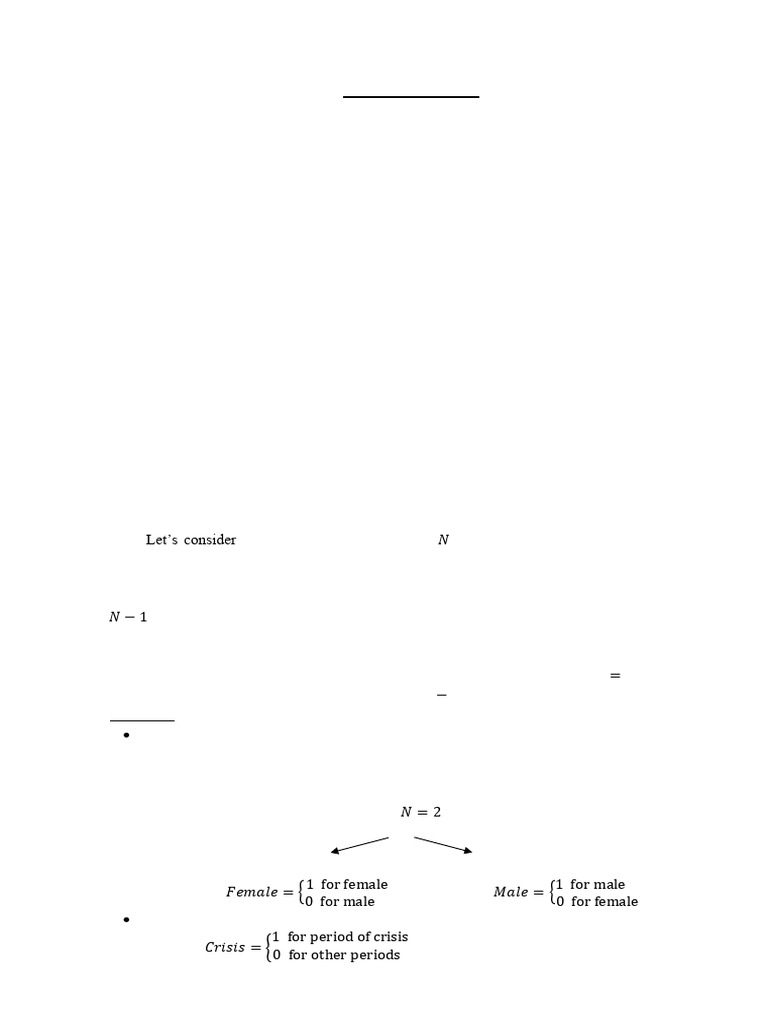 Understanding Dummy Variables in Regression | PDF | Errors And ...