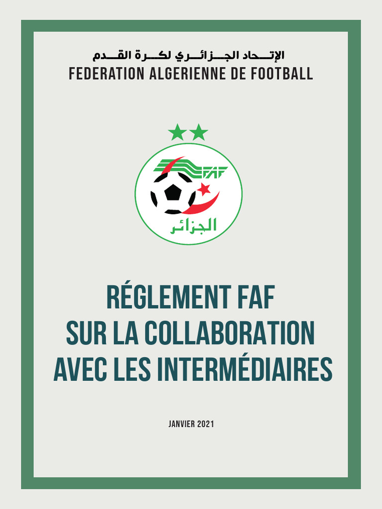 Règlement FAF sur les intermédiaires | PDF | Échecs | Théorie (échecs)