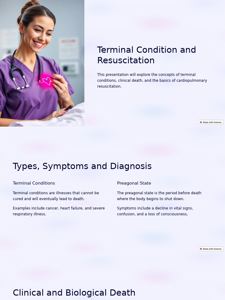 Understanding Preagonal States and CPR | PDF | Cardiopulmonary ...