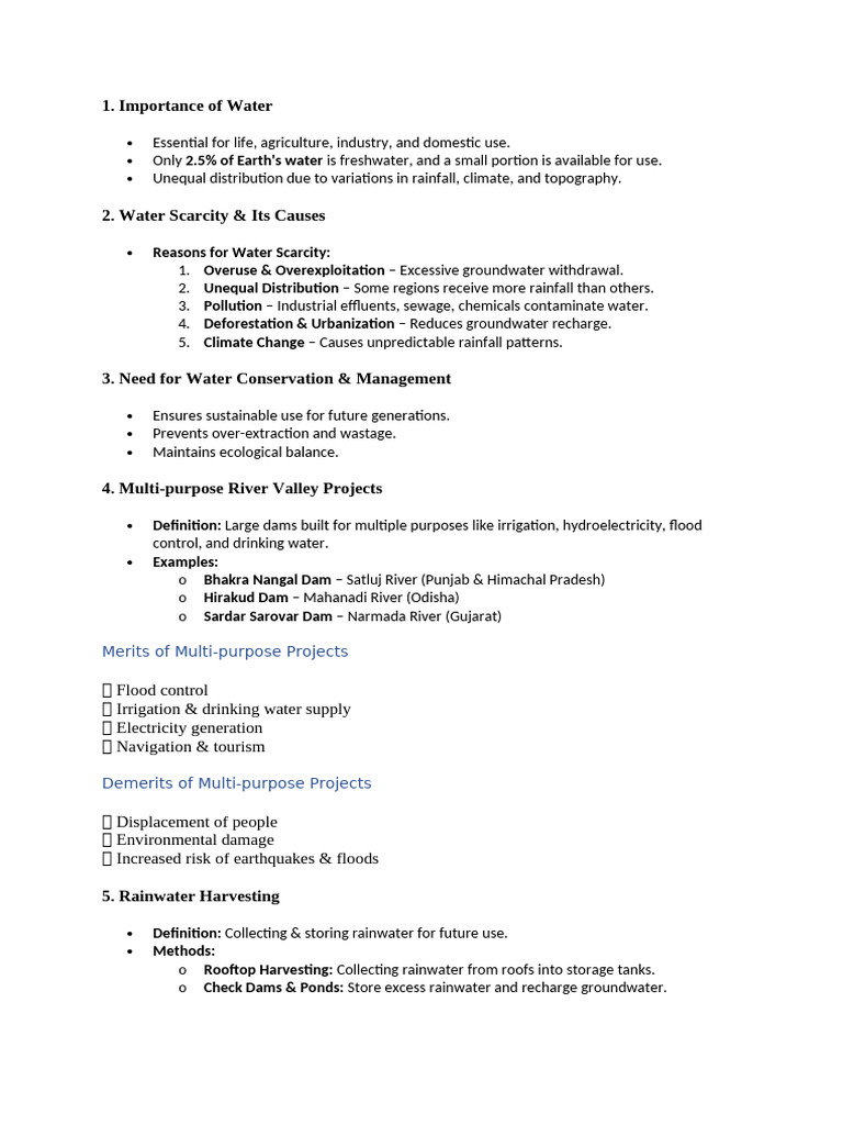 Water Resources | PDF
