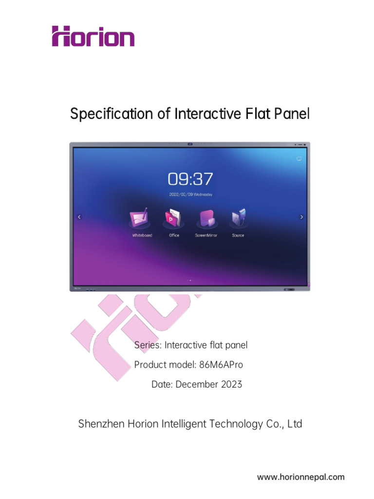 86 M6 APro 86 Specification | PDF | Video | Smartphone