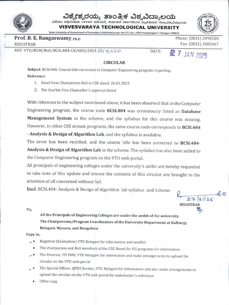 BCSL404 | PDF