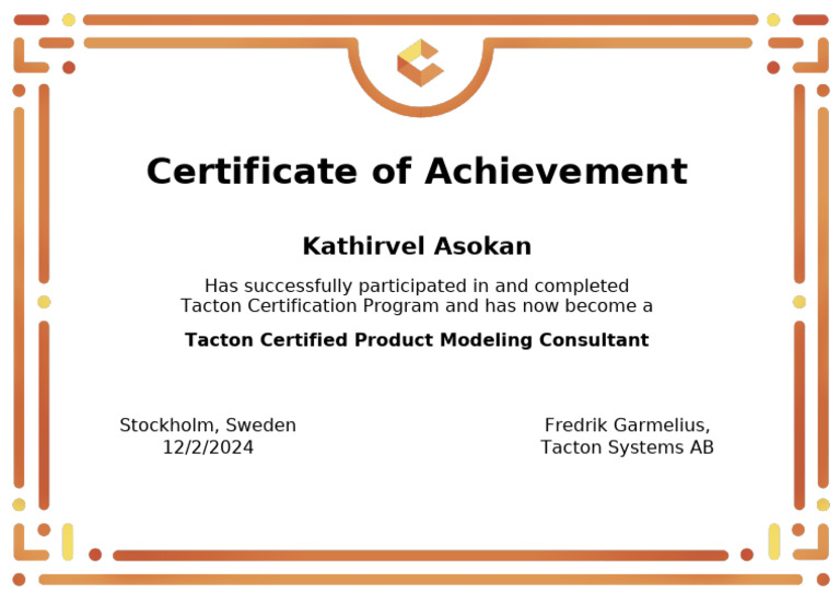 222 - 13 - 27133 - 1733123479 - Product Modeling Certification | PDF