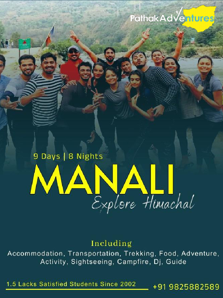 Manali | PDF | Meal | Lunch