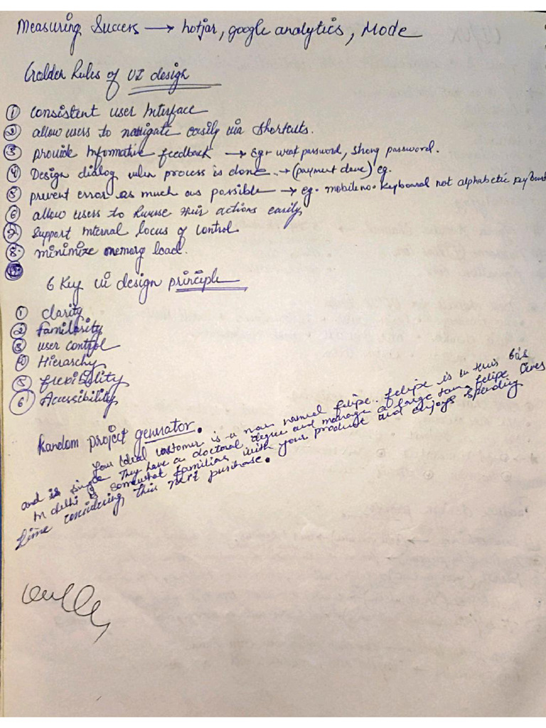 Golden Rules of UX | PDF