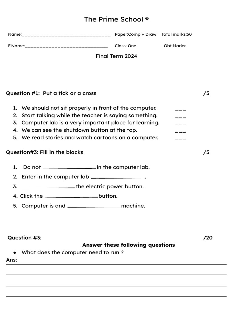 1 Comp Drawing+ | PDF