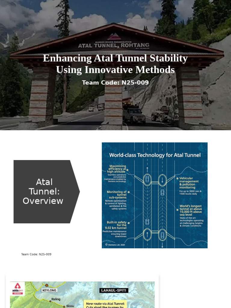 Curated visual reference: Picture Idea: Enhancing Atal Tunnel Stability Using Innovative Methods Pdf