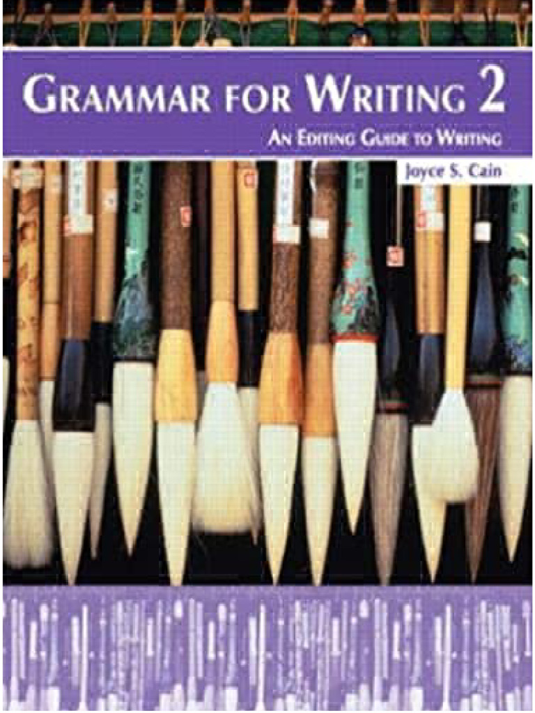 Grammar For Writing 2 | PDF