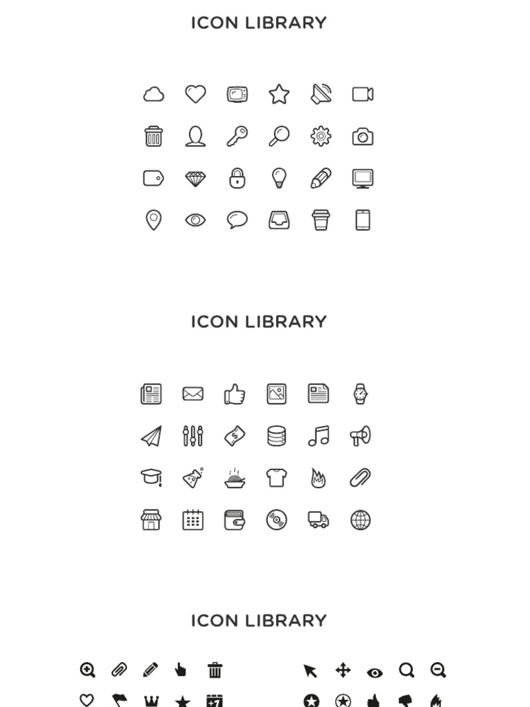 InspiraSign Icon Library | PDF